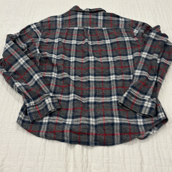 NWOT Goodfellow & Co Men's Red and Blue Checkered Shirt in excellent condition - Picture 4 of 4